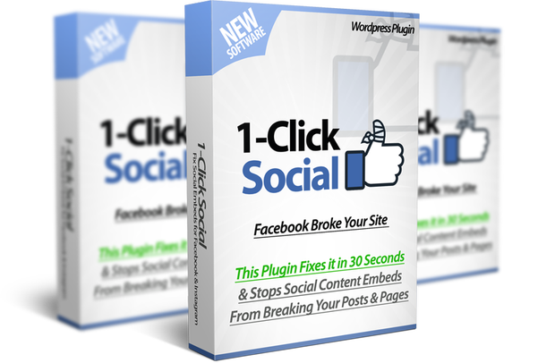 1-Click Social for WordPress (50 Sites License) by Ankur Shukla